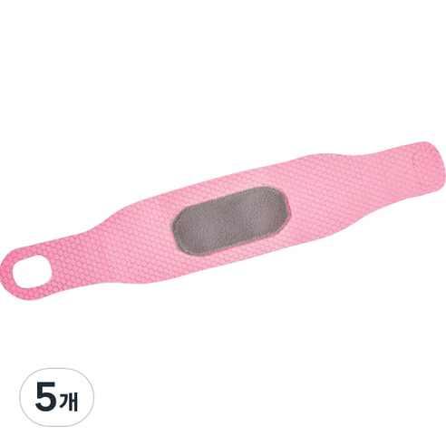 O2메디칼 지그재그 손목보호대 핑크 CB-4411, 5개