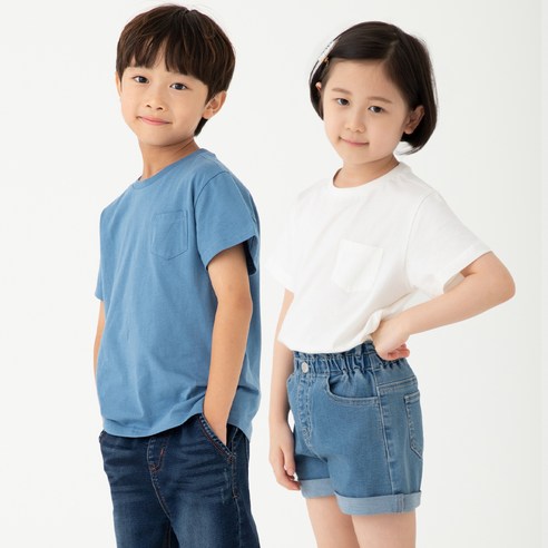 롤리트리 아동 베이직 티셔츠: 편안함과 스타일의 완벽 조화