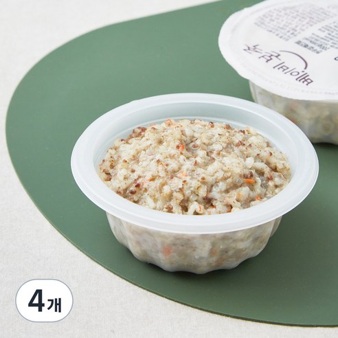 베이비본죽 한우 잡채 진밥 완료기, 200g, 4개