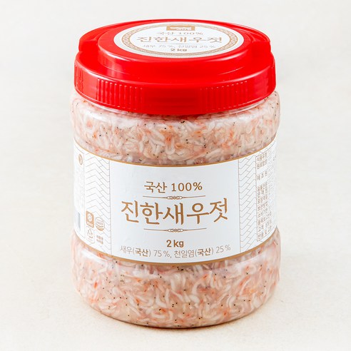 바다원 국내산 새우젓, 2kg, 1개
