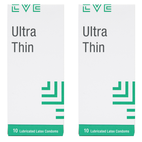 EVE 울트라씬 일반형 콘돔, 10개입, 2개
