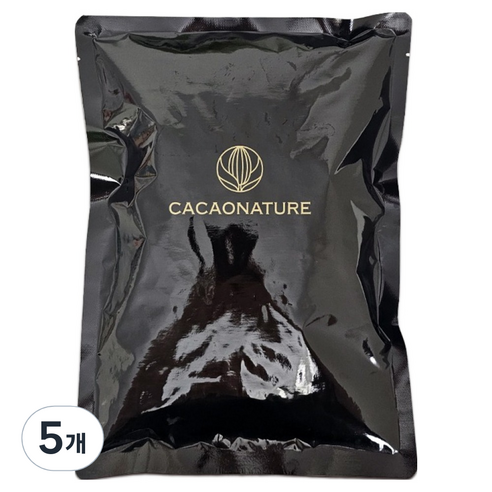 카카오네이처 쿠킹스토리 화이트 컴파운드 코팅초콜릿, 200g, 5개