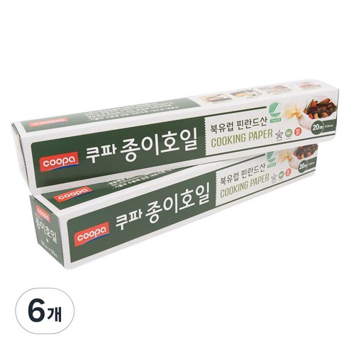 쿠파 종이호일, 20m, 1개입, 6개