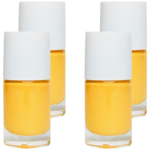 엔비베베 페이스페인팅 아쿠아 스킨타투 10ml, 옐로우, 4개