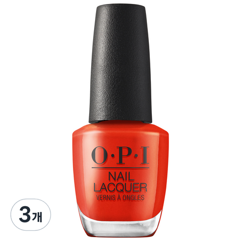 오피아이 네일 락커 15ml, F006 Rust 앤 Relaxation, 3개