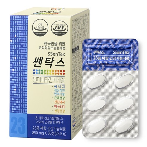 닥터피플 쎈탁스 종합 멀티비타민 미네랄 25.5g, 30정, 1개