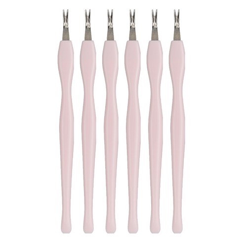 더페이스샵 프로 살롱 큐티클 정리기, 혼합색상, 6개