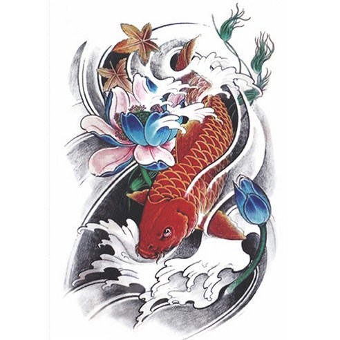 파티복닷컴 타투스티커 127 x 199 mm, JT026, 1개