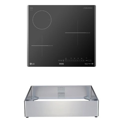 LG전자 디오스 하이브리드 전기레인지 3구 + 프리스탠딩 15cm BEY3GS2A 방문설치
