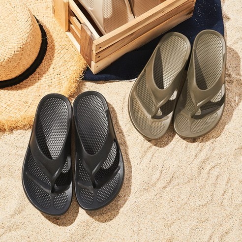 발가락 사이 자유, 온몸엔 편안함! 에이블팩토리 포레스트 쪼리로 여름을 시원하게!