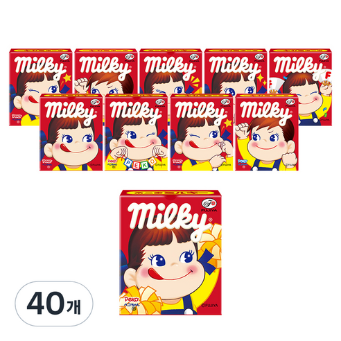후지야 밀키 캔디, 40개, 20g