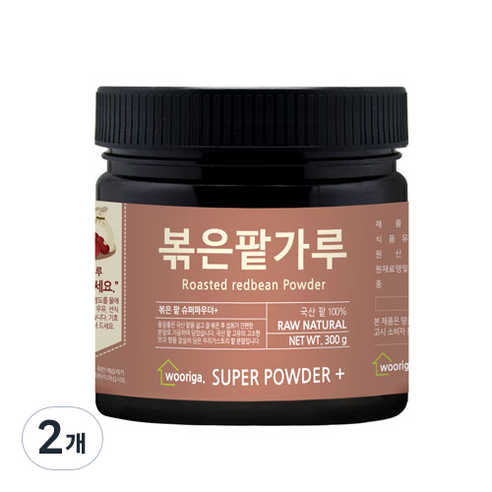 우리가스토리 볶은 팥가루, 300g, 2개