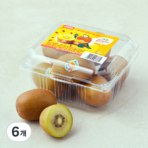 제스프리 썬골드키위, 750g, 6개