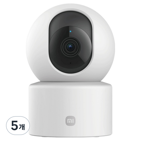 샤오미 1080P Wi Fi 홈캠 CCTV 스마트 카메라 C201 실내용, 5개, MBC57