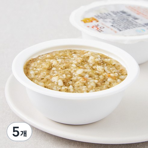 짱죽 이유식 중기 8개월부터 죽1 한우소고기김죽, 200g, 5개, 혼합맛(소고기/김)