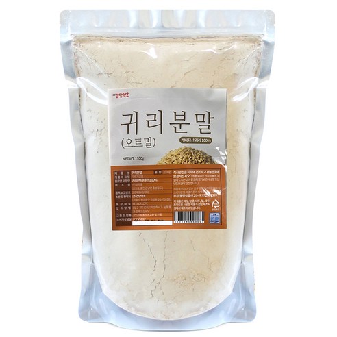 갑당약초 귀리 오트밀 분말, 1.1kg, 1개