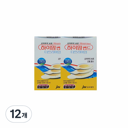 하이맘밴드 더 프리미엄 3종 x 2p 세트, 12개, 6개입