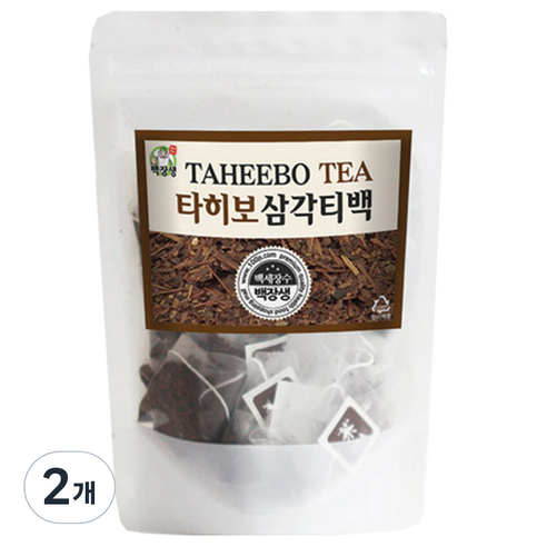 백장생 타히보 삼각티백 실속형, 30g, 30개입, 2개