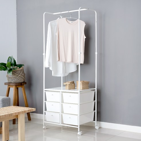 깔끔하고 다목적적인 공간 활용을 위한 라이크하우스 스노우 멀티 행거