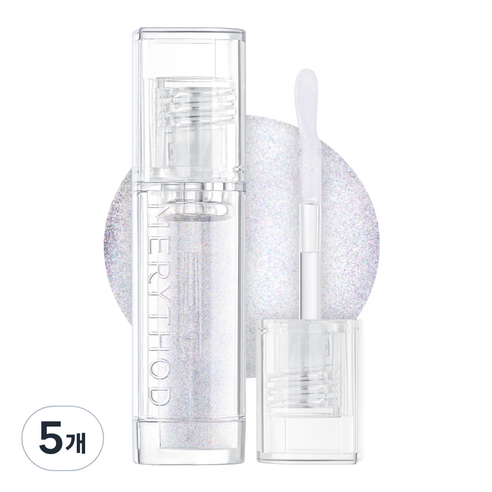 메리쏘드 블링츄 립 오일 3.5ml, 03 오로라, 5개