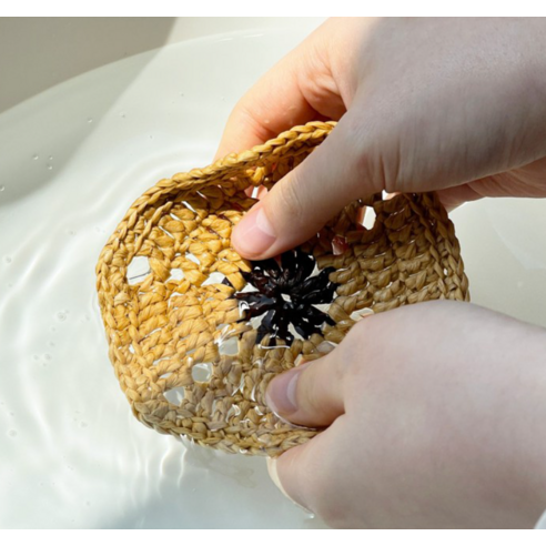 포근한 베이지빛 힐링, 쎄비 루피 뜨개실로 시작하세요.