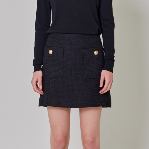 JILLBY JILLSTUART Tweed Mini Skirt