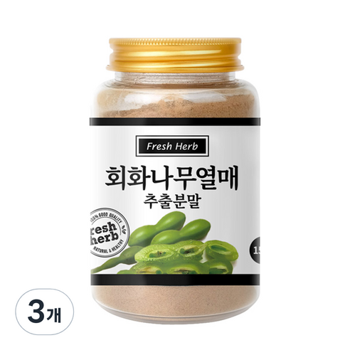 신선약초 회화나무열매추출분말, 150g, 3개