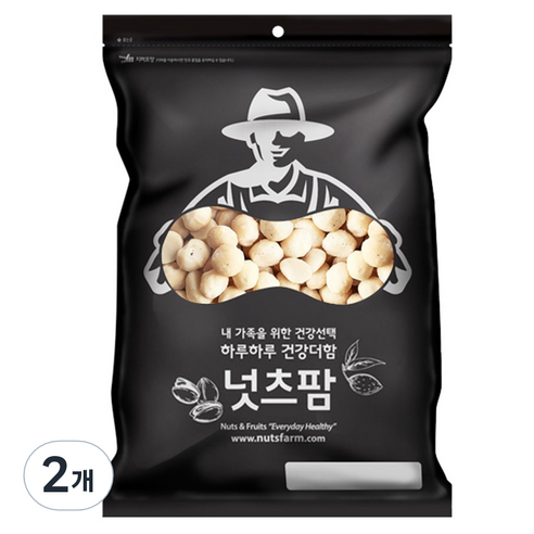 넛츠팜 마카다미아, 400g, 2개