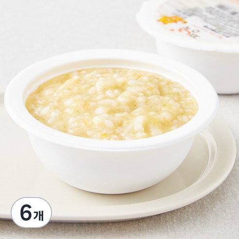 짱죽 중기 9개월부터 이유식 한우스윗펌킨죽, 혼합맛(한우/스윗펌킨), 200g, 6개