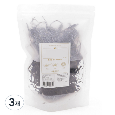 나물투데이 제주도 건유채, 100g, 3개