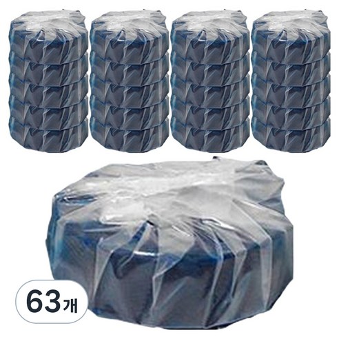 청그린 변기 세정제, 40g, 63개