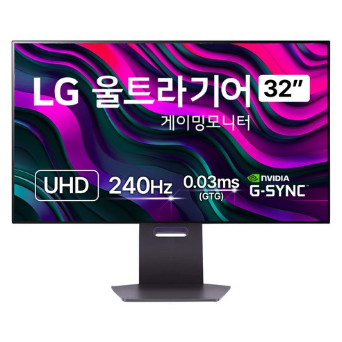 LG전자 4K UHD 울트라기어 게이밍 모니터 방문설치, 79.9cm, 32GS95UE