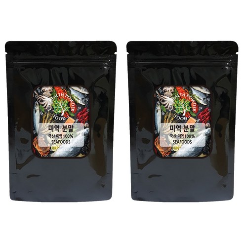푸드아이 미역 분말, 200g, 2개
