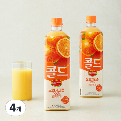 [로켓프레시] 델몬트 콜드 100% 오렌지