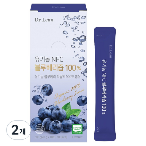 닥터린 유기농 NFC 100% 블루베리즙