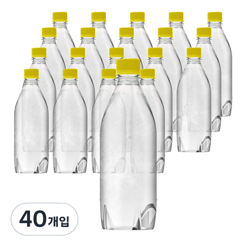 탐사스파클링 레몬 무라벨, 500ml, 40개입