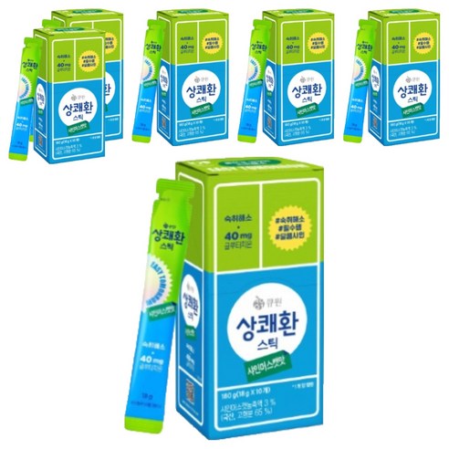 상쾌환 샤인머스캣맛 숙취해소스틱, 18g, 60개