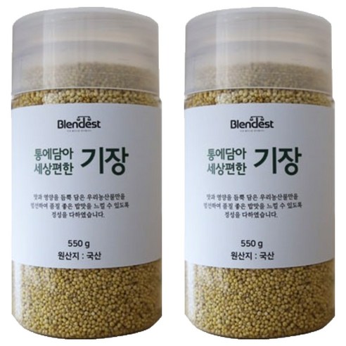 블랜디스트 통에담아 세상편한 기장, 550g, 2개