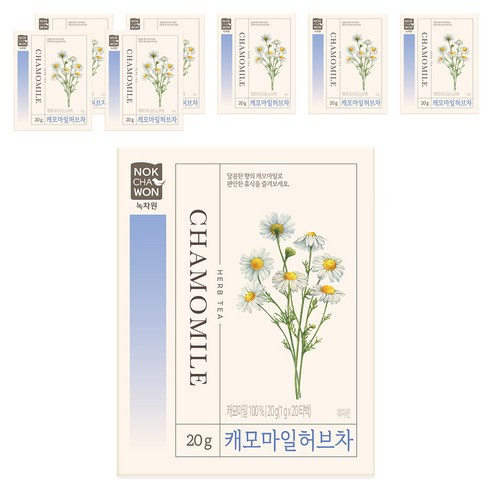 녹차원 캐모마일 허브차