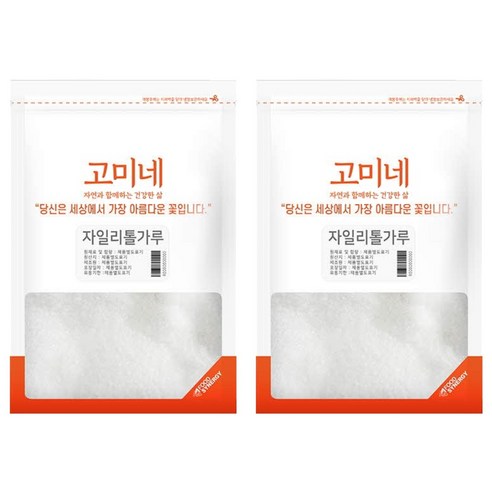 고미네 자일리톨 조미료 가루 핀란드산, 1kg, 2개