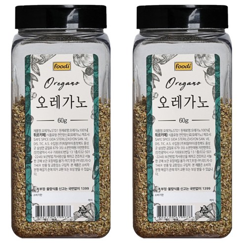 ADDCOOK 오레가노, 60g, 2개