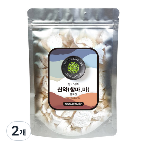 동이약초 산약 참마 마, 500g, 2개
