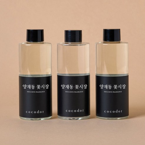 코코도르 리필액: 실내 공간에 꽃향의 안식을 선사하는 프리미엄 향기 디퓨저