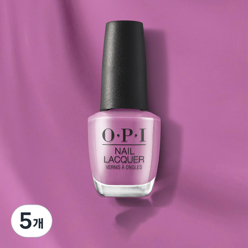 오피아이 네일락커 매니큐어, 15ml, S030 I Can Buy Myself Violets, 5개