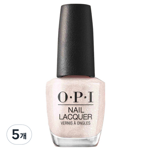 오피아이 네일락커, NLH 022 Gemini and I, 5개, 15ml