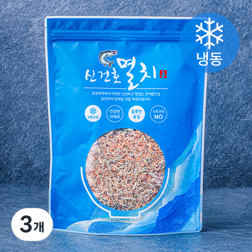 신건호멸치 밥새우 섞인 멸치 후리가케 볶음용 (냉동), 3개, 150g