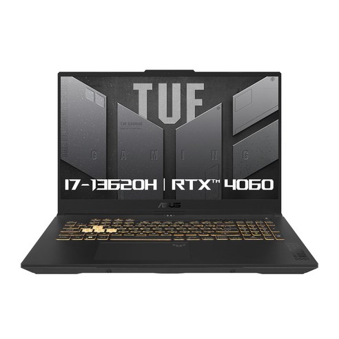 에이수스 2024 TUF F17 17.3 코어i7 인텔 13세대 지포스 RTX 4060 Mecha Gray, 512GB × 16GB × Free DOS × FX707VV-HX127 섬네일