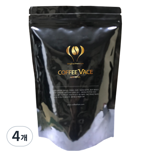 커피프럼 브라질 산토스 볼카노 프리미엄 분쇄커피, 더치용, 500g, 4개