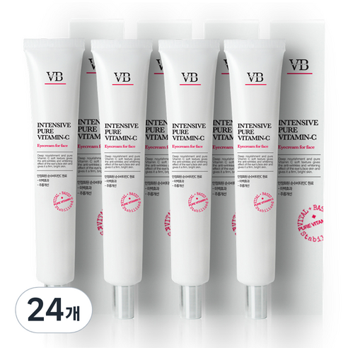 비바스 인텐시브 퓨어비타민C 아이크림 포 페이스, 20ml, 24개