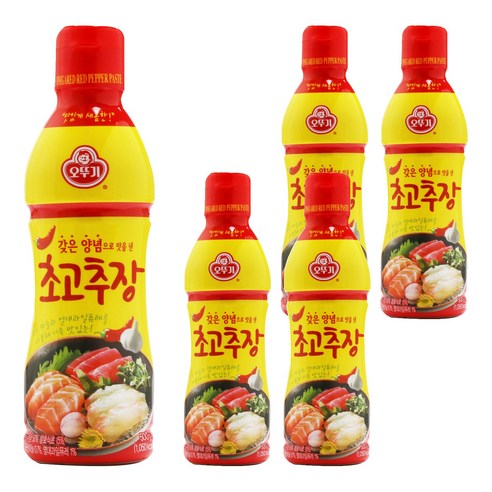 오뚜기 초고추장 S, 500g, 5개